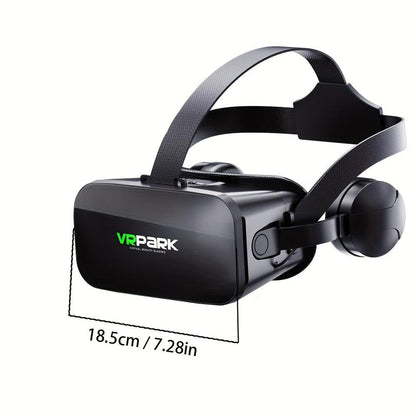 2025 VR head-mounted 3D display, 120Hz refresh rate, low latency experience, lightweight design, support 4K resolution, suitable for games and movies