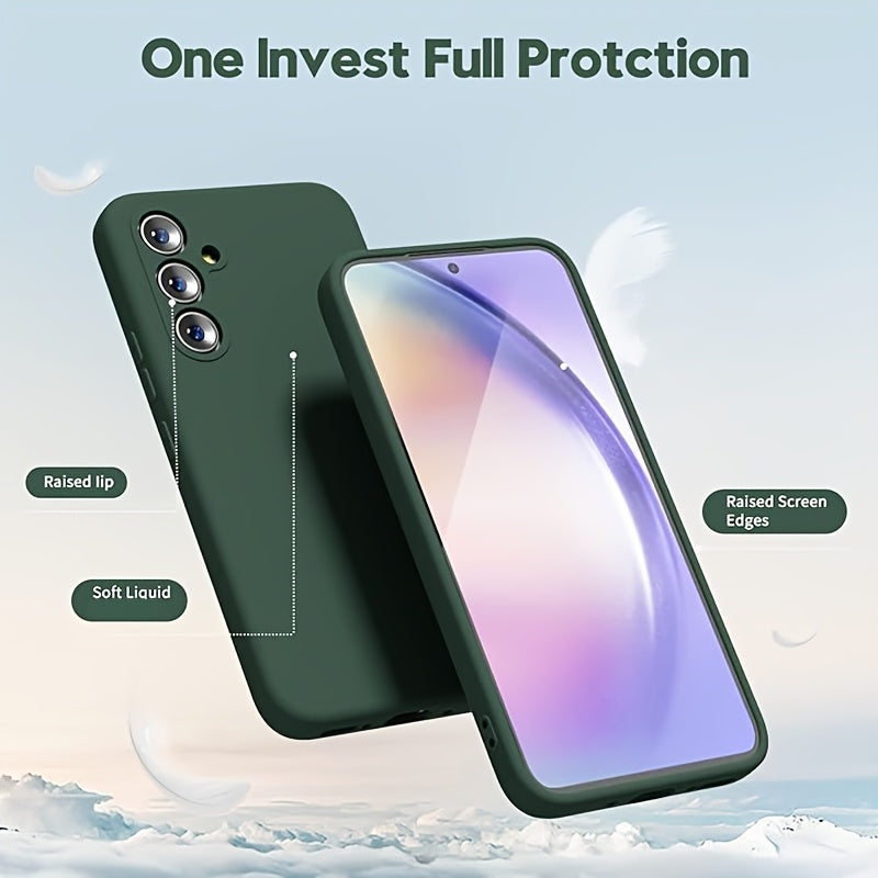 for SamSung for Galaxy A16/A36/A56/A55/A35/A15/A14/A34/A54 5G Case, Original Liquid Shockproof Soft TPU Phone Case for SamSung A Series