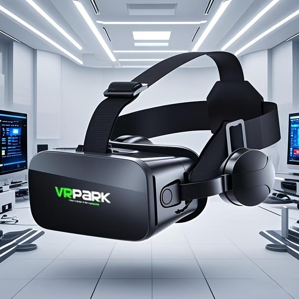 2025 VR head-mounted 3D display, 120Hz refresh rate, low latency experience, lightweight design, support 4K resolution, suitable for games and movies