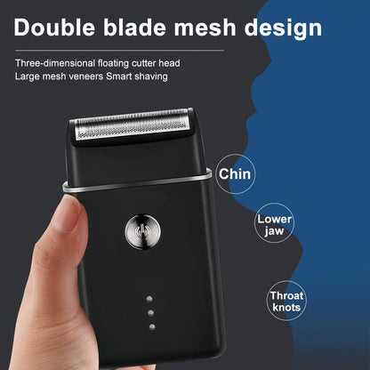 3pcs/1set Professional Hair and Beard Beauty Kit Including Electric Shaver and T-shaped Blade Trimmer Professional, Precision Trimmer Set, Men's Hair Clipper and Trimmer Set Very Suitable for Personal Use