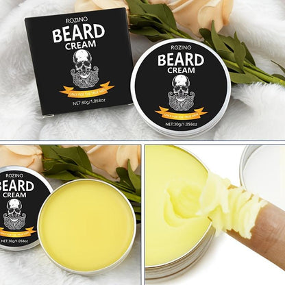 [Moisturizing Beard Care] 5pcs Moisturizing Beard Care Set, Gentle Cleaning, Suitable for Men's Beard Care