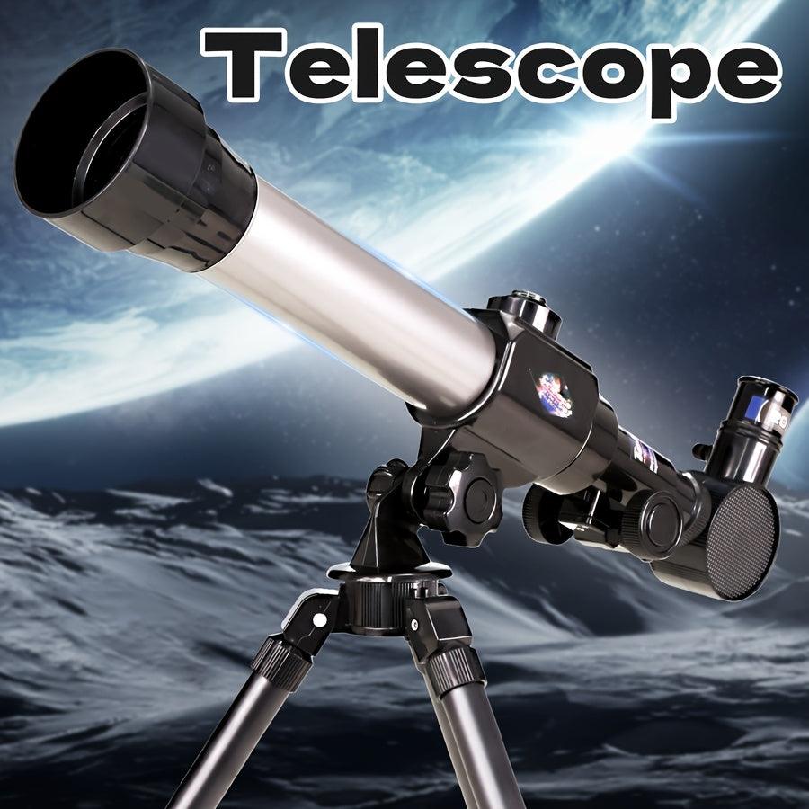 High-definition high-magnification entry-level portable monocular telescope for astronomy, star-finding mirror, high-definition low-light night vision, stargazing, moon viewing, suitable for adults and teenagers, star-finding