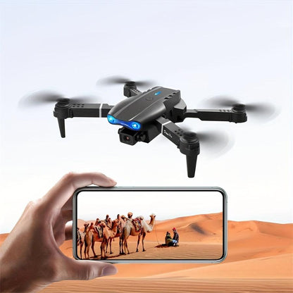 Foldable E99 Drone With Camera - Remote Control Drone Toys For Beginners, Indoor And Outdoor Affordable UAV - Men's Gifts, Christmas Halloween Thanksgiving