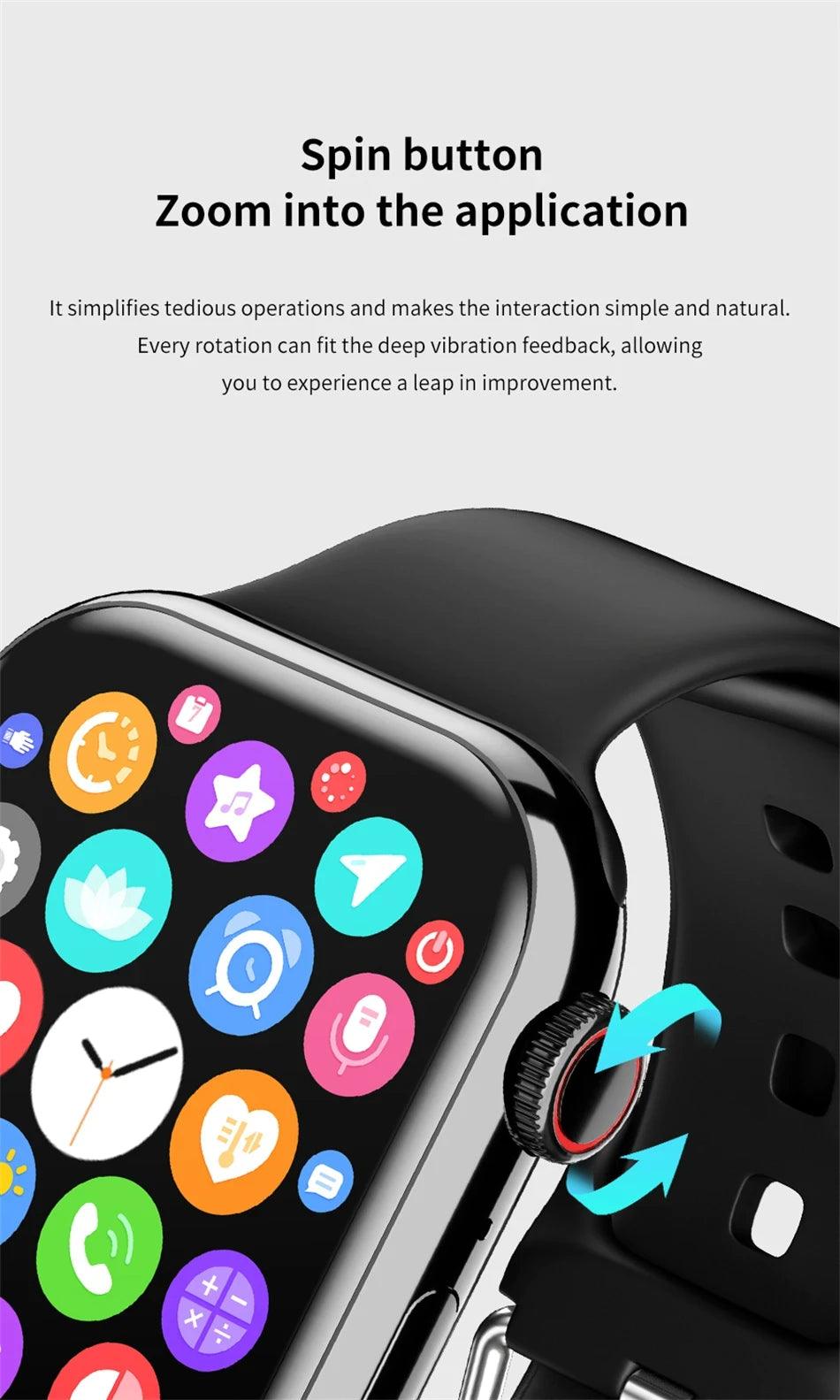 Wearfit Pro Smart Watch Series with HD Amoled Screen, NFC, GPS Tracker and Life Waterproof.