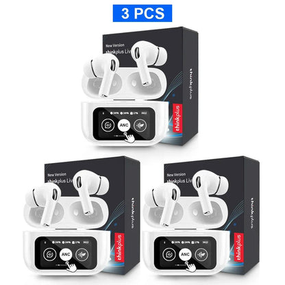 Original Thinkplus Wireless Bluetooth Earphones, Noise Reduction, LED Touch Screen Control