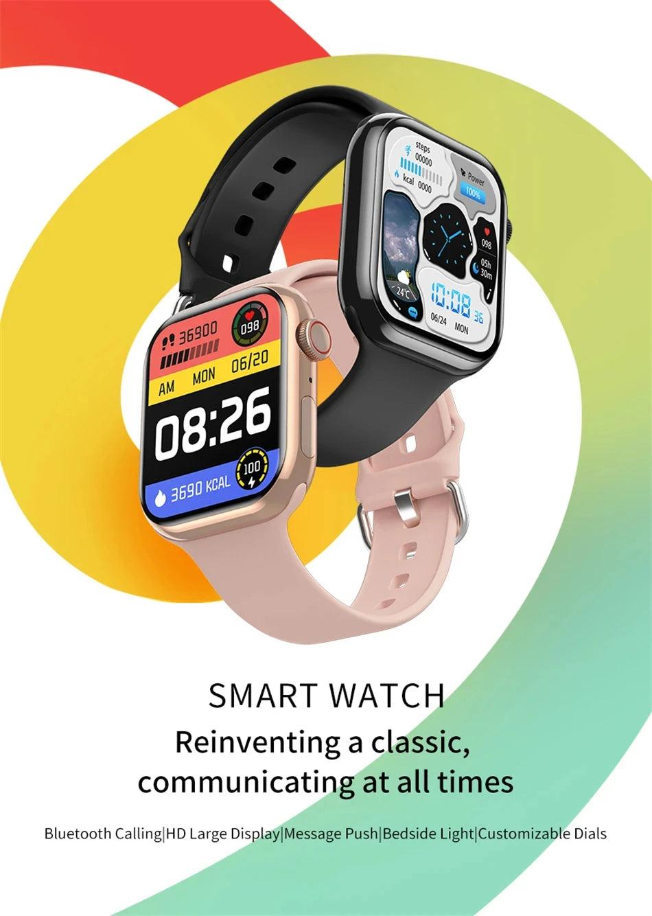 Wearfit Pro Smart Watch Series with HD Amoled Screen, NFC, GPS Tracker and Life Waterproof.