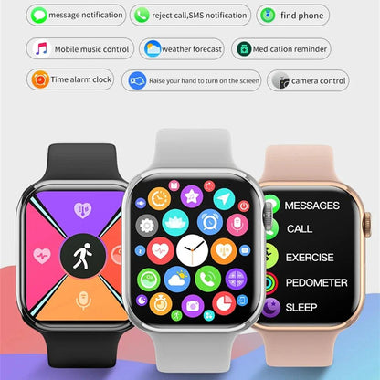 Wearfit Pro Smart Watch Series with HD Amoled Screen, NFC, GPS Tracker and Life Waterproof.