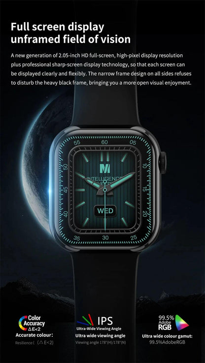 Wearfit Pro Smart Watch Series with HD Amoled Screen, NFC, GPS Tracker and Life Waterproof.