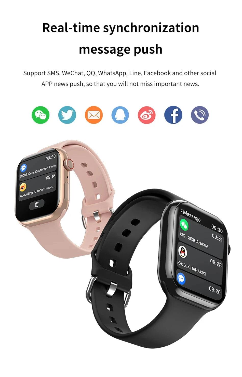 Wearfit Pro Smart Watch Series with HD Amoled Screen, NFC, GPS Tracker and Life Waterproof.