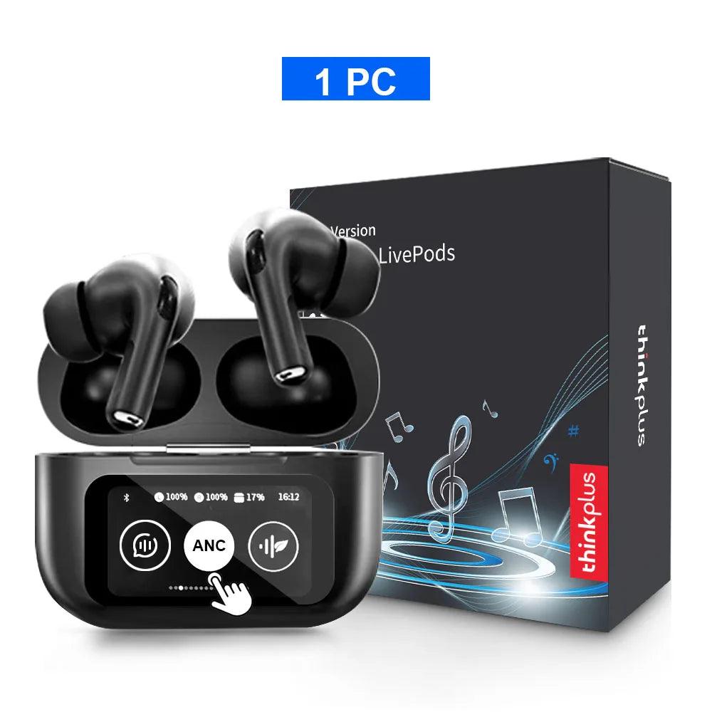 Original Thinkplus Wireless Bluetooth Earphones, Noise Reduction, LED Touch Screen Control