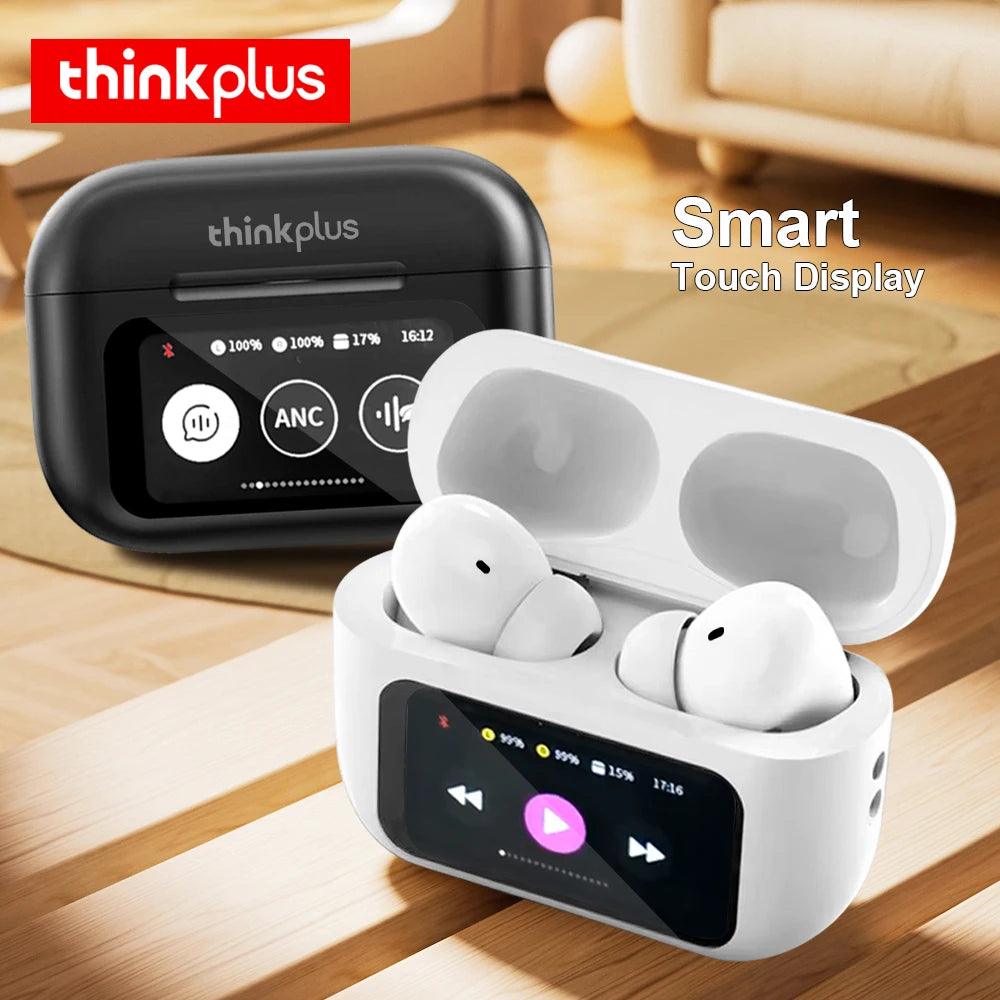 Original Thinkplus Wireless Bluetooth Earphones, Noise Reduction, LED Touch Screen Control