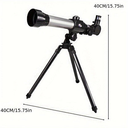 High-definition high-magnification entry-level portable monocular telescope for astronomy, star-finding mirror, high-definition low-light night vision, stargazing, moon viewing, suitable for adults and teenagers, star-finding