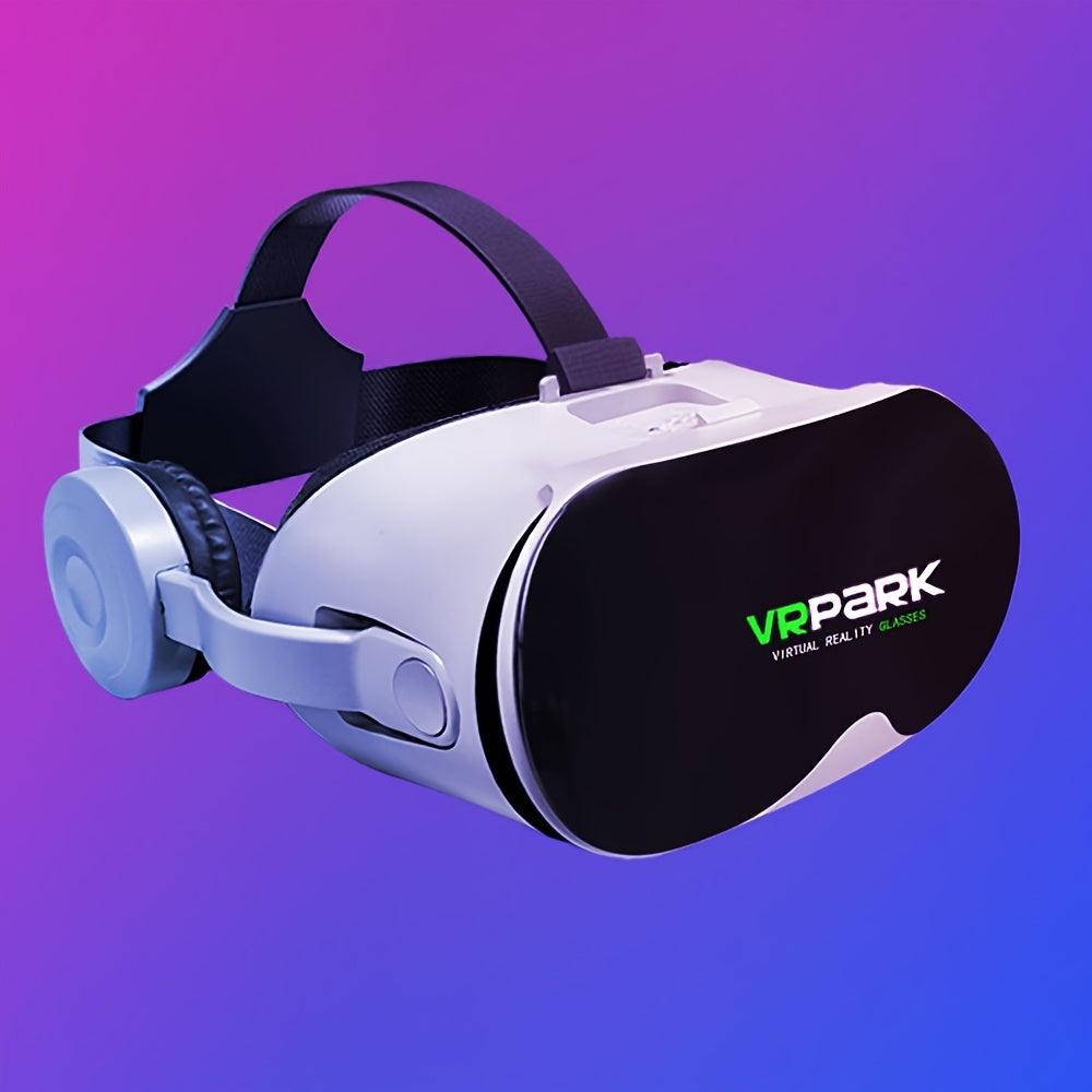 Immersive Interactive 3D VR Glasses, for Mobile Phone, 3D Videos, Virtual Reality, Private Theater - Uncharged, Without Battery, Contains Electronic Components or Motherboard - for Interactive Game Experience