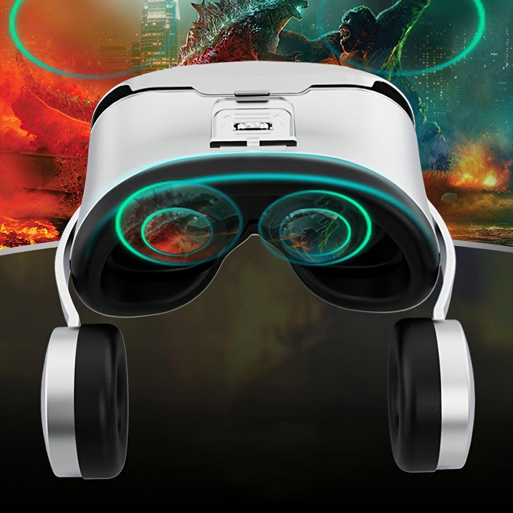 Immersive Interactive 3D VR Glasses, for Mobile Phone, 3D Videos, Virtual Reality, Private Theater - Uncharged, Without Battery, Contains Electronic Components or Motherboard - for Interactive Game Experience