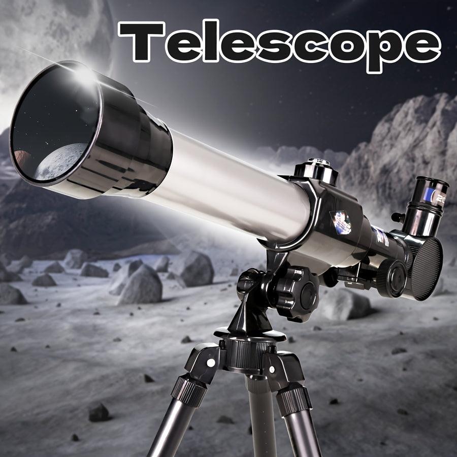 High-definition high-magnification entry-level portable monocular telescope for astronomy, star-finding mirror, high-definition low-light night vision, stargazing, moon viewing, suitable for adults and teenagers, star-finding